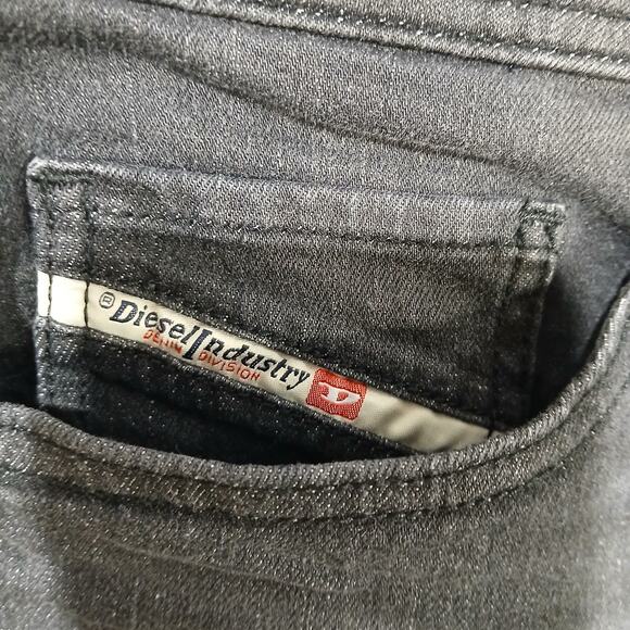 DIESEL Jeans Mens 32x32 Safado X Straight Black NWT RM063 Button Fly - Picture 3 of 16